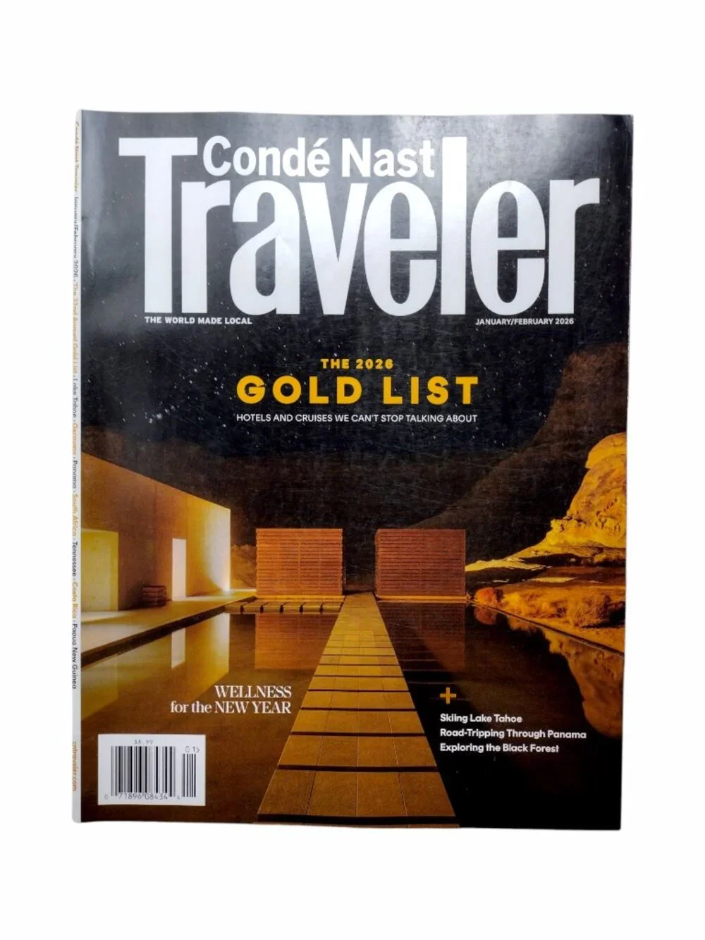 Travel Magazine 6 Issue Bundle Conde Nast Traveler, California 2026